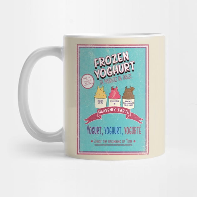 The Good Place, Frozen Yogurt Poster Style by BasicBeach